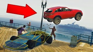 I CAN'T BELIEVE I PULLED THIS OFF! *RAMP CAR TROLLING!* | GTA 5 THUG LIFE #164