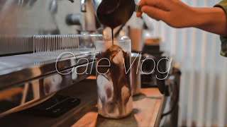 [Eng] Cafe Vlog | 작고 아늑한 개인카페 브이로그 (No bgm)