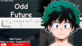 Boku no Hero Academia Season 3 OP - Odd Future Guitar Tutorial