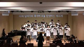 목자들의 축제  - 테데움찬양대(지휘 고현아 2019. 12. 01)