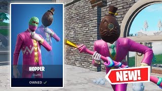 NEW HOPPER Skin Gameplay in Fortnite!