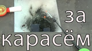 За карасем