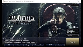 FFXV Benchmark Standard Quality GTX 970M (3 years old gaming Laptop)