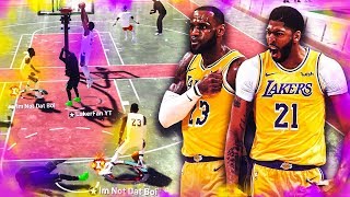 LeBRON JAMES and ANTHONY DAVIS are UNSTOPPABLE on NBA2K19...