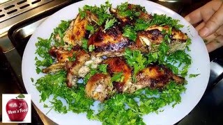 طريقة عمل الفراخ المشويه في الفرن في البيت