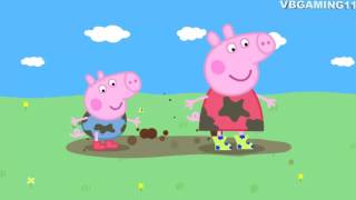 Baby Games with Peppa Pig Jumping in Muddy Puddles Kids Full Episodes 2016