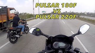 2019 PULSAR 220F VS 2019 PULSAR 180F Ride and Review : BigBangBiker | WHICH IS BEST ?