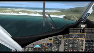 Aerosoft DHC-6 Twin Otter, Dangerous Airports I, Barra, FSX