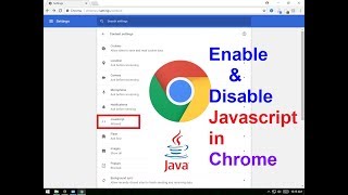 How to Enable and Disable Javascript in Chrome