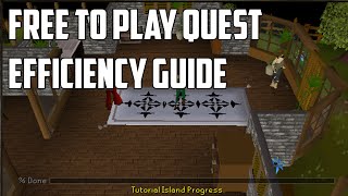 Oldschool Runescape F2P Quest Efficiency Guide - Speedrun All F2P Quests