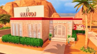 MANGA CAFE | The Sims 4: Speed Build (NO CC)