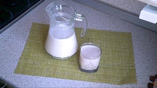 Молоко из овсяных хлопьев - полезный напиток!