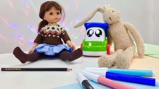 Английский для детей! Учим английский язык с Мэри: Кролик!