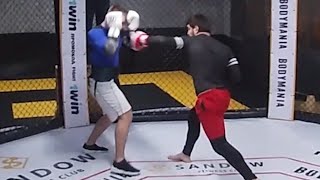 Пулемётчик против Моряка со сломанной рукой!