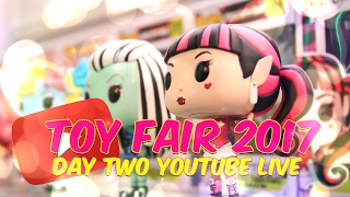 Toy Fair LIVE: Day 2 Walk Around with Froggy and Little Froggy pt.2