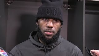 LeBron James Pregame Interview / Cavaliers vs Hornets / Nov 15