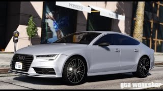 GTA 5 MOD | Audi A7 2016 | Fast Drive! | PC 60 FPS