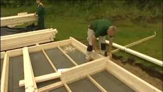 Montage Maison bois en kit - Autoconstruction