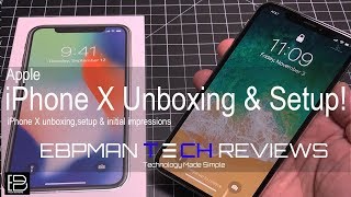 Happy iPhone X Day! Retail iPhone X Unboxing, Setup & Initial Impressions