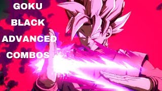 DBFZ: Goku Black Advanced Solo Combos (Post Patch)