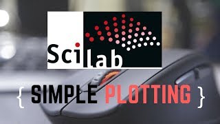 Scilab - How to plot 2D graphs (Simple Plotting)