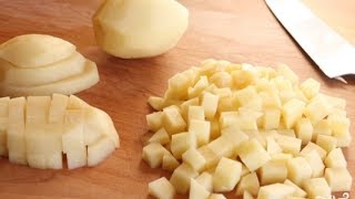 Как нарезать картофель кубиками / мастер-класс от шеф-повара / Илья Лазерсон / Обед безбрачия