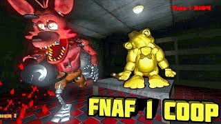 ГОЛДЕН ФРЕДДИ - FNAF 1 COOP 5 НОЧЬ / АНИМАТРОНИКИ / Doom mod