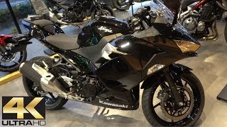 2019 New Kawasaki Ninja 250 Metalic Spark Black - 新型カワサキ Ninja 250 2019年モデル