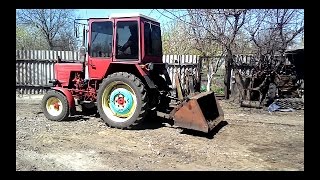 Т-25, Владимирец. КОВШ с КУНА на заднюю навеску.2017