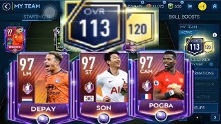 100+ MILLION COINS TEAM UPGRADE! | 113 OVR | Fifa Mobile