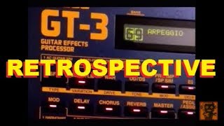 Boss GT-3 multi effects processor: Retrospective DAW recorded demo