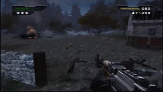 Black (PS2) Walkthrough - Mission 2: Treneska Border Crossing