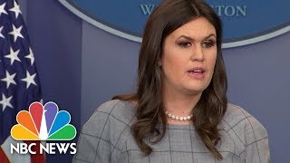 White House: President Trump Looking For Deal That Addresses All Of Iran’s ‘Bad Behavior’ | NBC News