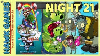 Plants vs Zombies 2 Holiday Mashup World Night 21 Easy (Special Delivery)