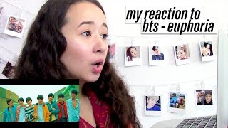 REACTING TO BTS - EUPHORIA TRAILER + JUNGKOOK IS SO SOFT!