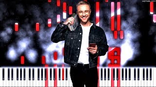 Егор Крид - Love is | Как играть на пианино | Кавер, Караоке