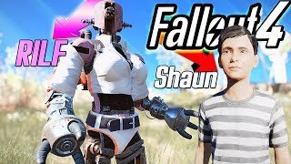 Fallout 4 - ASSAULTRON NUKA SPACE SUIT ARMOR & SHAUN COMPANION - You Talk Chopnese?  (XBOX ONE & PC)