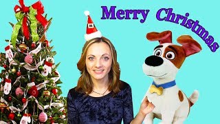 Новогоднее Поздравление от НЮСЯ TV  и Макса собачки VLOG по НОЧНОМУ ГОРОДУ