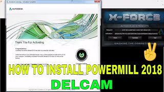 How to Install Delcam POWERMILL 2018| Windows 7 64 BIT| AUTODESK