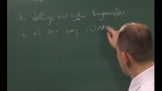 Türkçe - Cümlede Anlam - 1