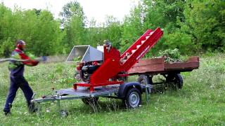 Измельчитель веток АМ-120БД-К