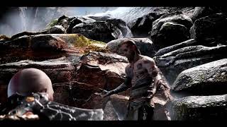 God Of War 4  Kratos VS Baldur First Fight But with Hardcore Music