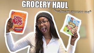 COME GROCERY SHOPPING WITH ME | College Chronicles With KT