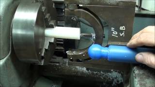 MACHINE SHOP TIPS #122 THREE WAYS TO A RADIUS - Logan Lathe-Part 2 tubalcain