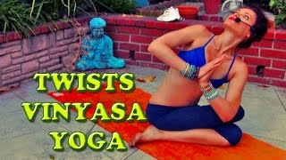 Twisty vinyasa Twisted Yoga Class Spine Detox Breathing Asthma Headache Sinusitis