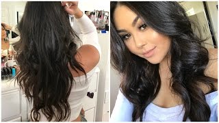 BEACHY WAVES (for hair that's hard to curl) | Roxette Arisa