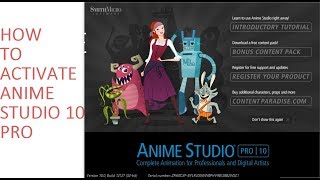 #100% working .How to activate anime studio 10 pro free.  download free