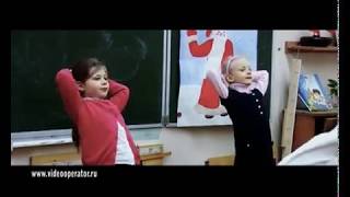 Утренняя Зарядка-в школе На новый год