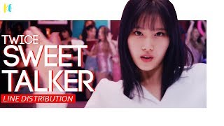 TWICE (트와이스) - Sweet Talker | Line Distribution