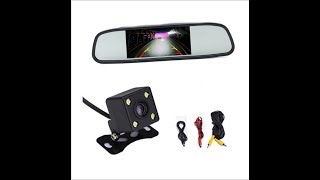 УСТАНОВКА КАМЕРЫ ЗАДНЕГО ВИДА С ALIEXPRESS